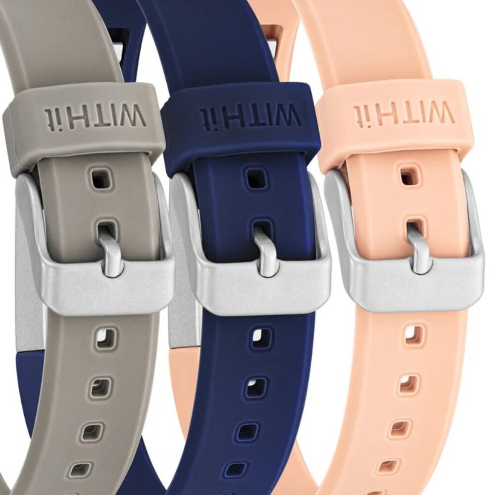 WITHit Silicone Bands for Fitbit Alta, 3-Pack